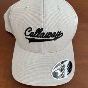 Callaway flex fit tech golf hat new with tag